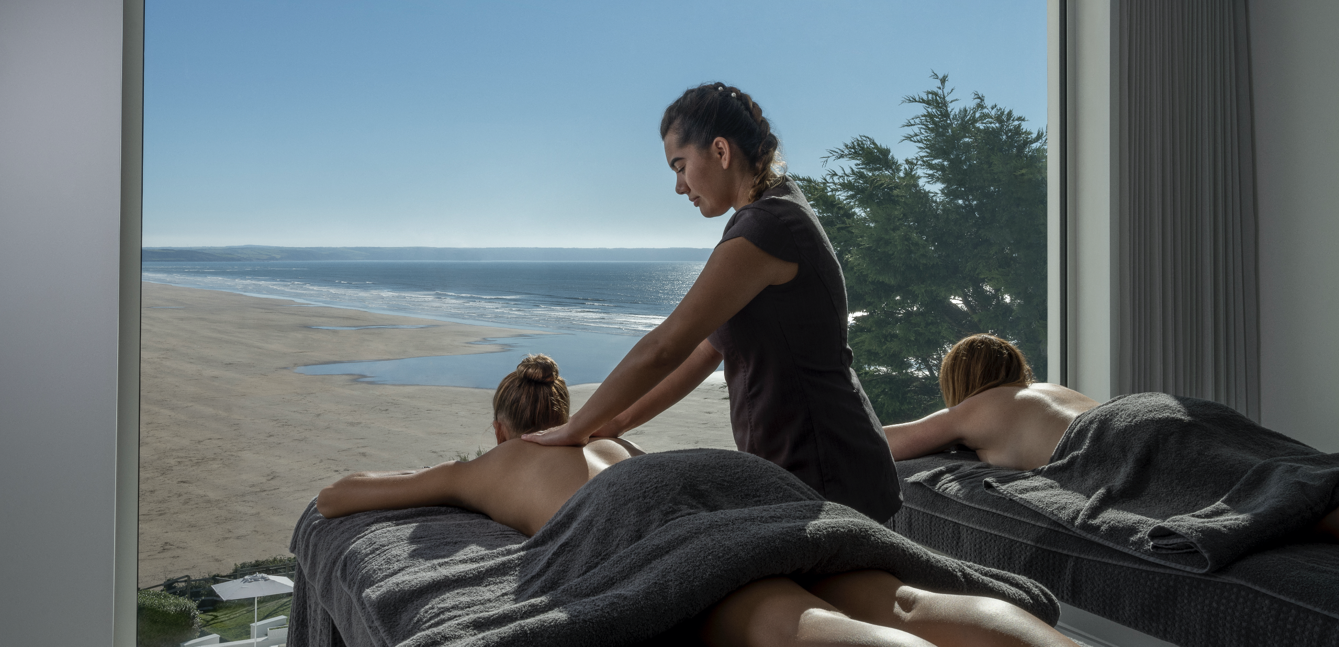Saunton Sands Double Treatment Room View