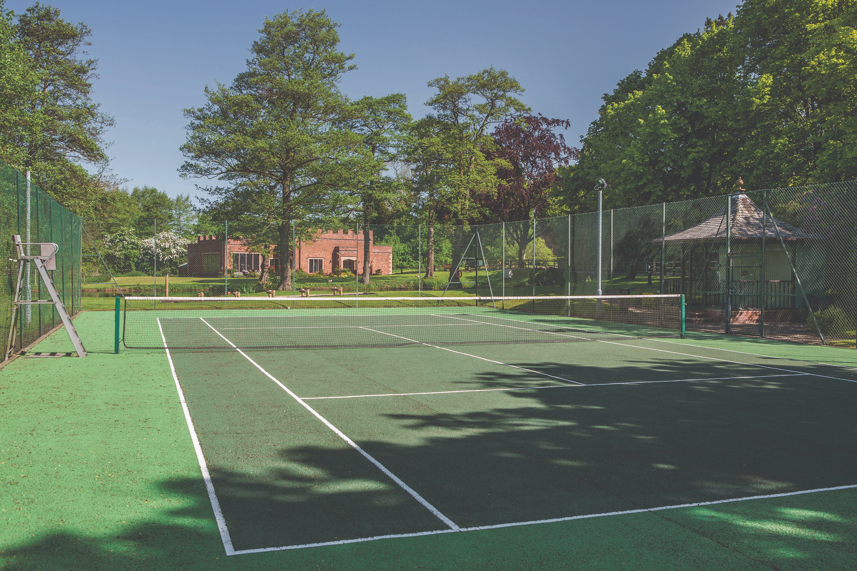 New Hall Hotel   Tennis Courts