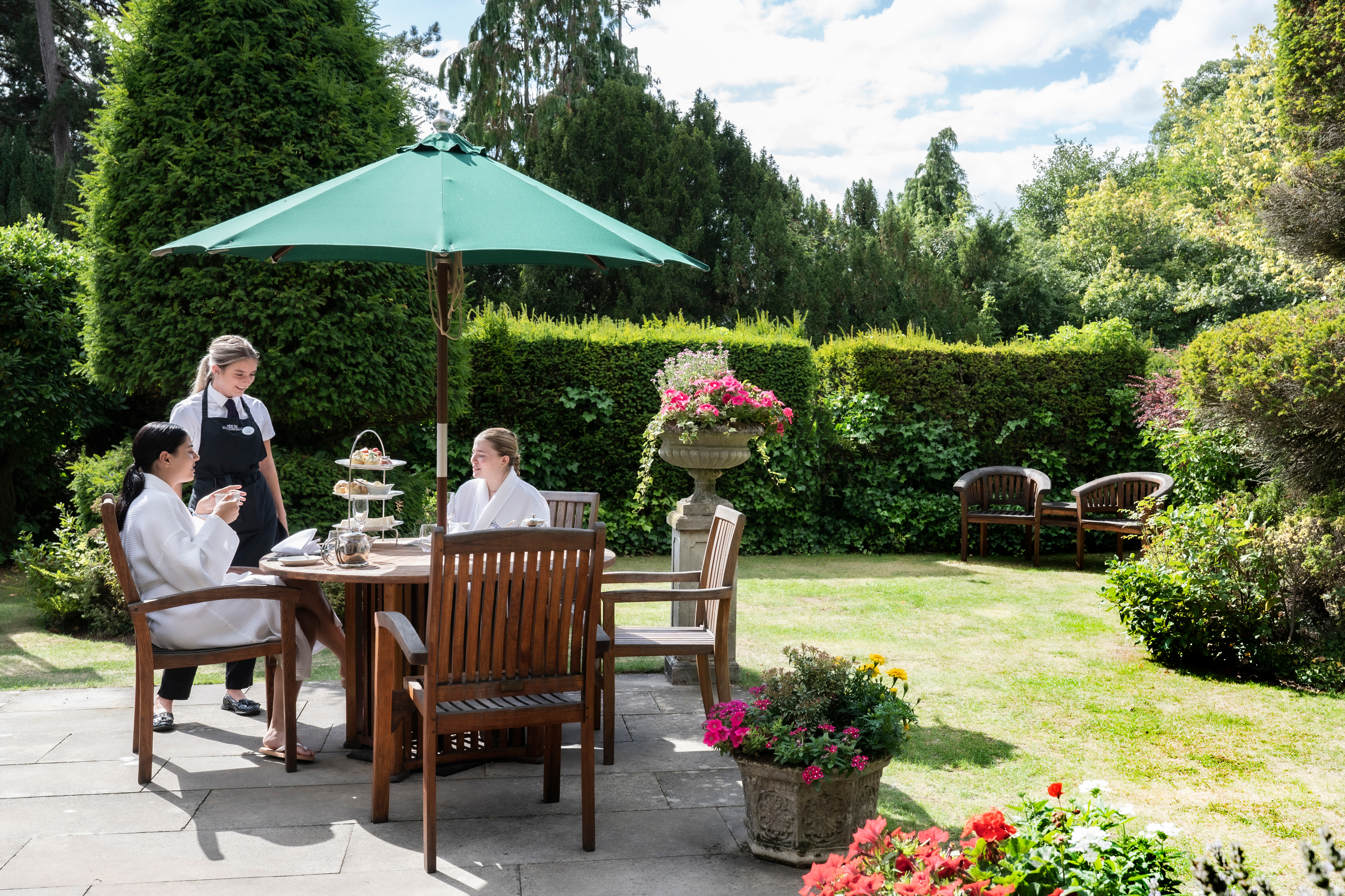 New Hall Hotel   Garden Dining