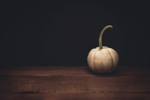 Pumpkin soup for a healthy Halloween recipe