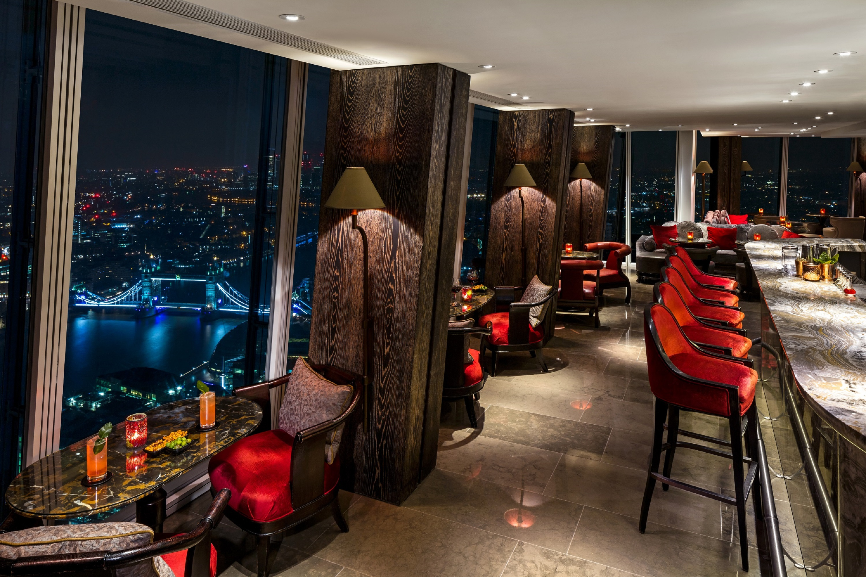 Shangri La Hotel, At The Shard, London   Gong Bar