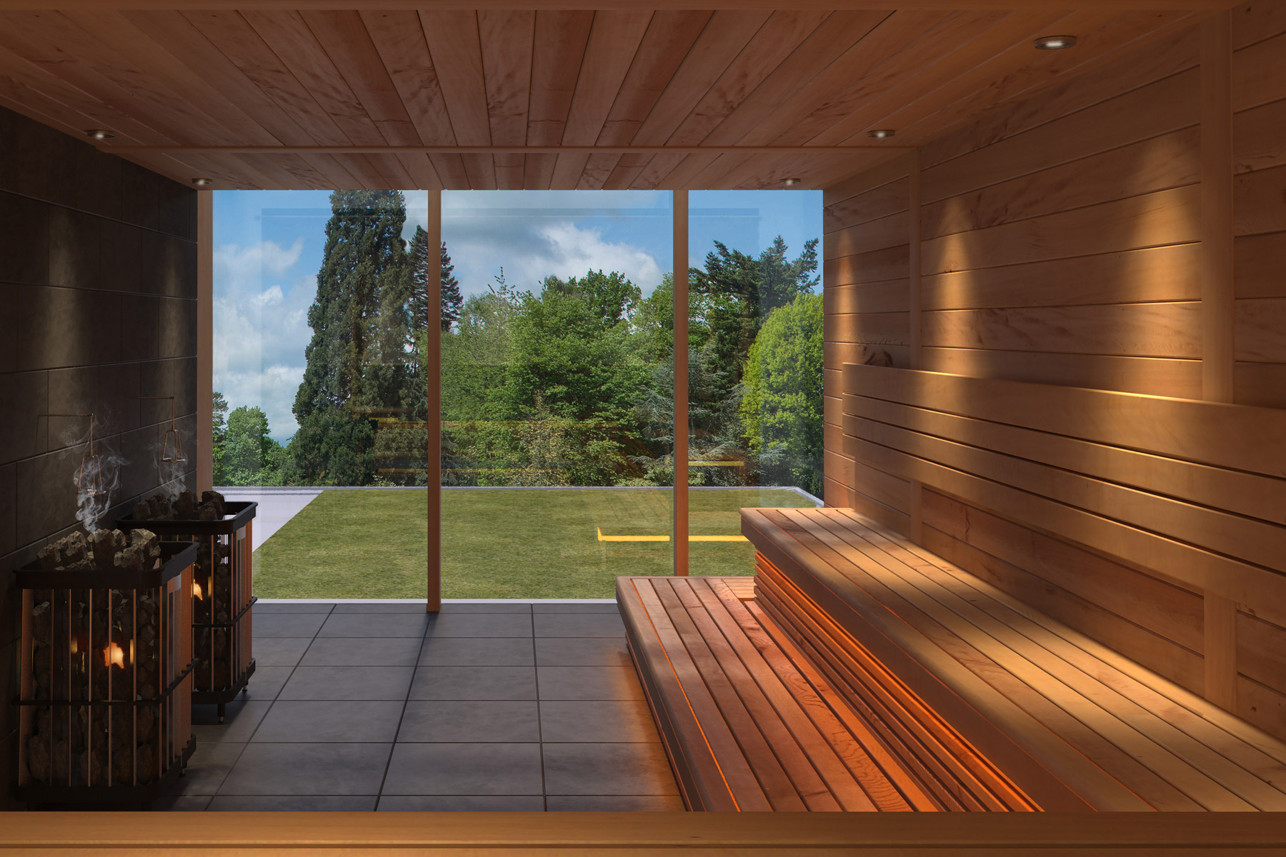 Rudding Park Panoramic Sauna