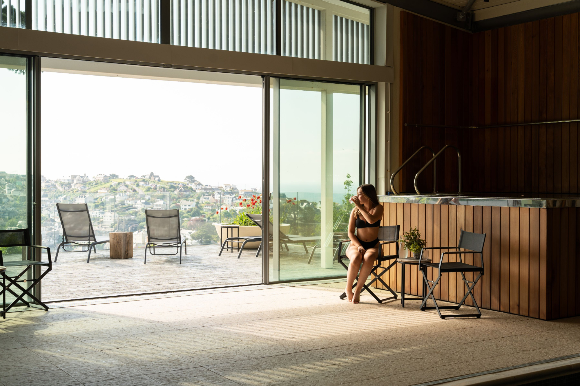 Fowey Hall 95   Hot Tub 2