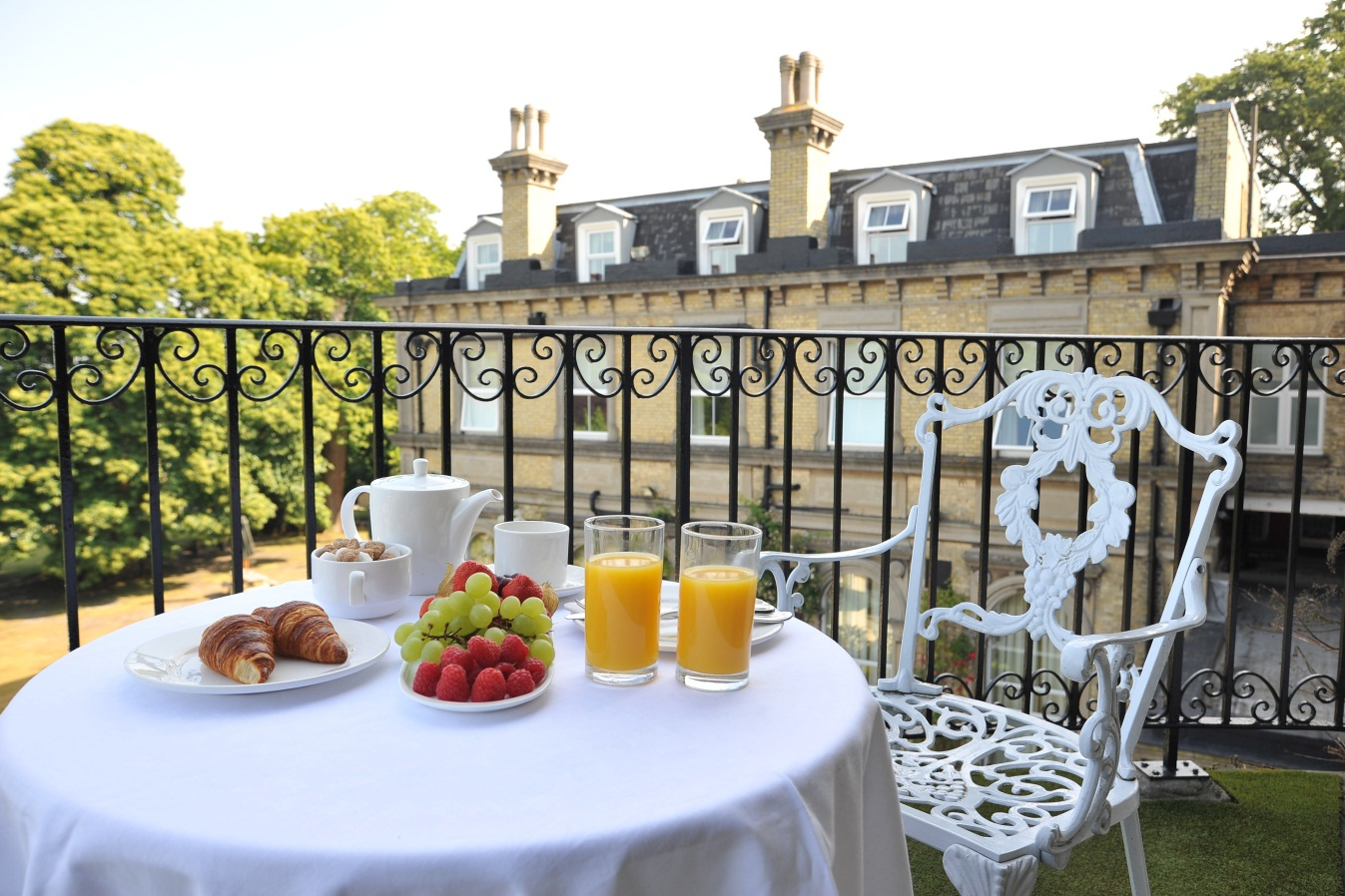 The Spa Hotel   Balcony
