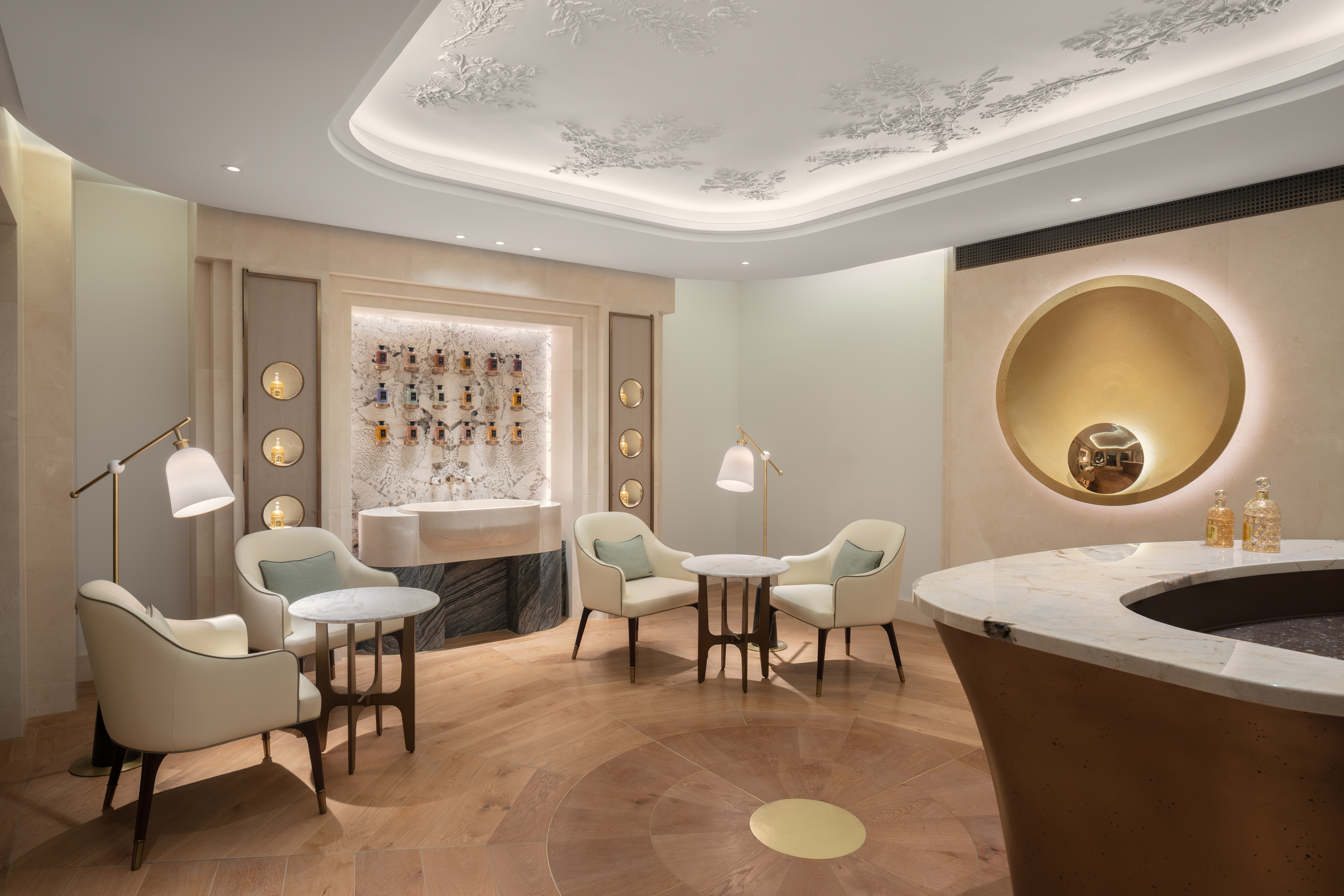 Raffles   Spa Reception