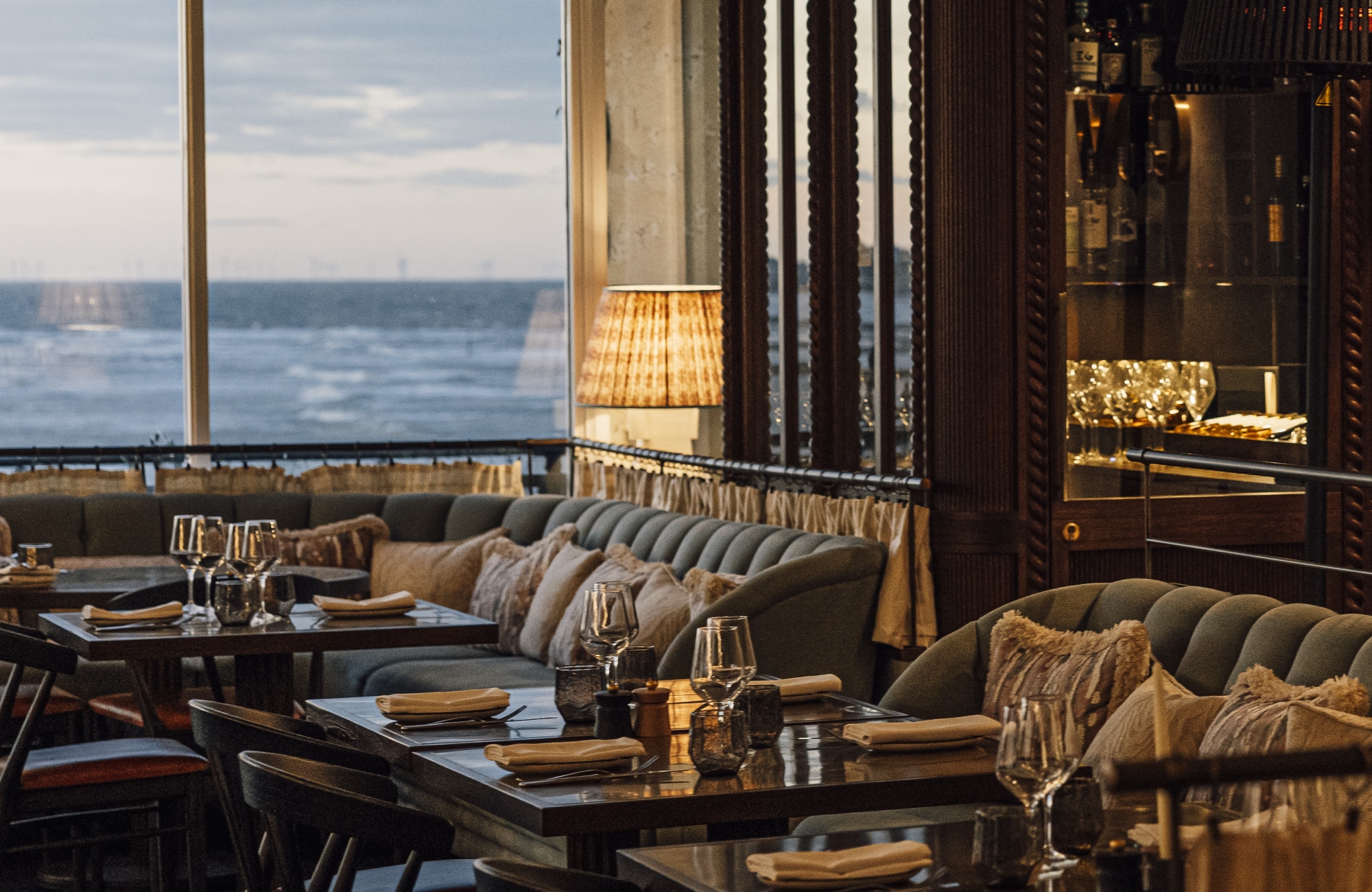 Pearly Cow Interior At Dusk