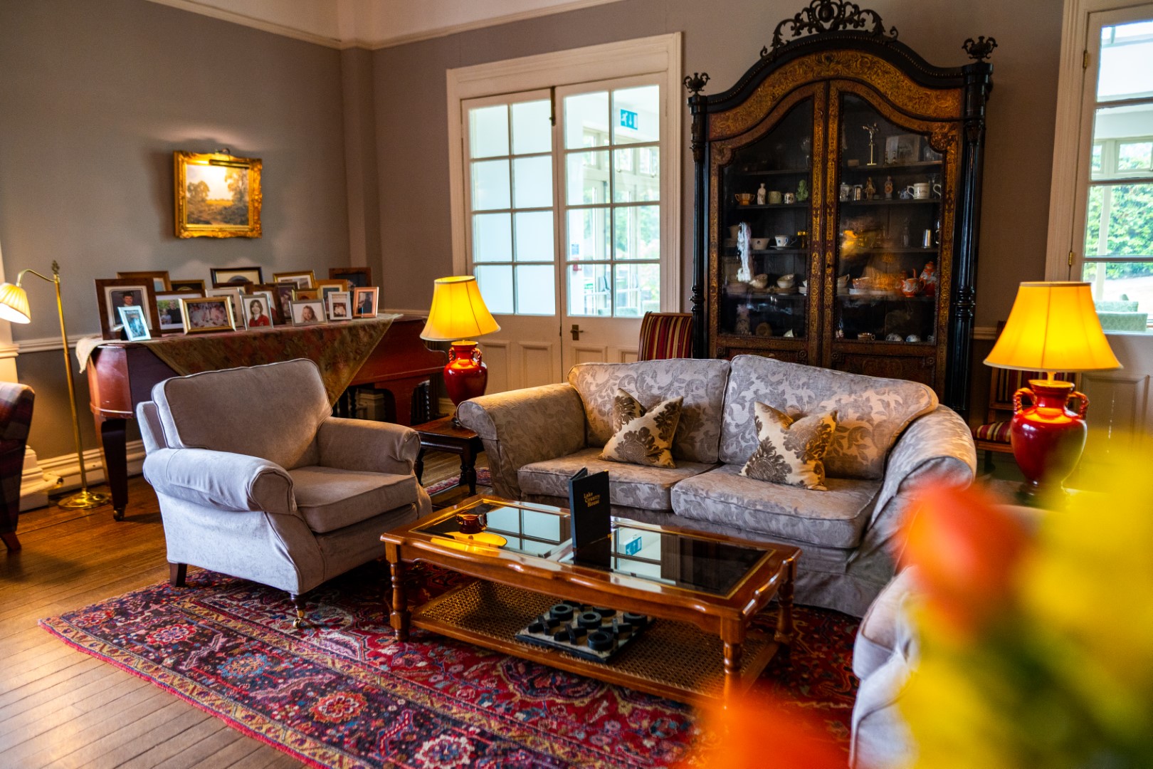 Lake Country House  Seating Area