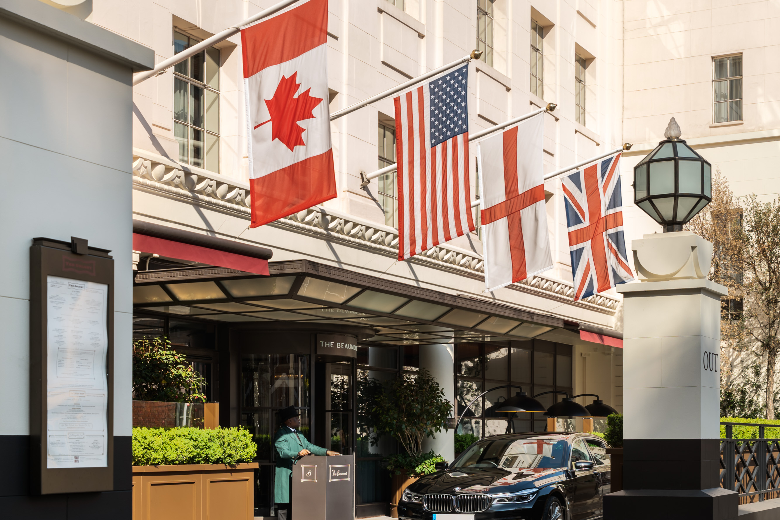 The Spa At The Beaumont Hotel   Entrance