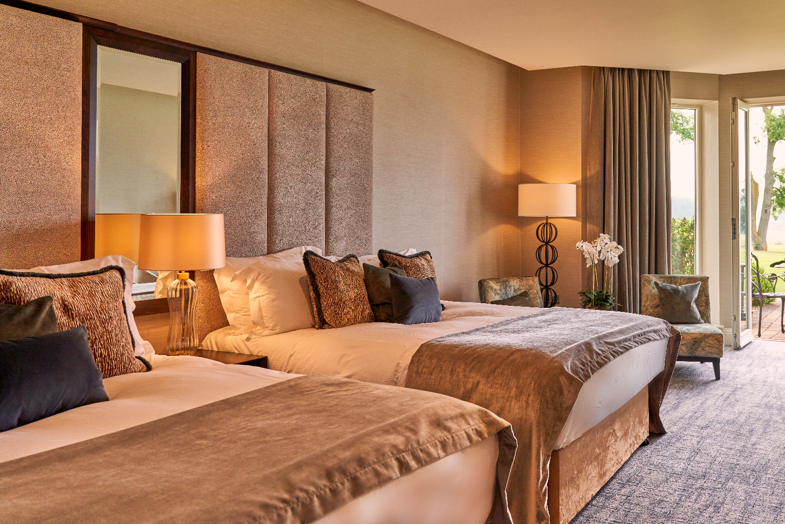 Superior Twin Room   Rockliffe Hall