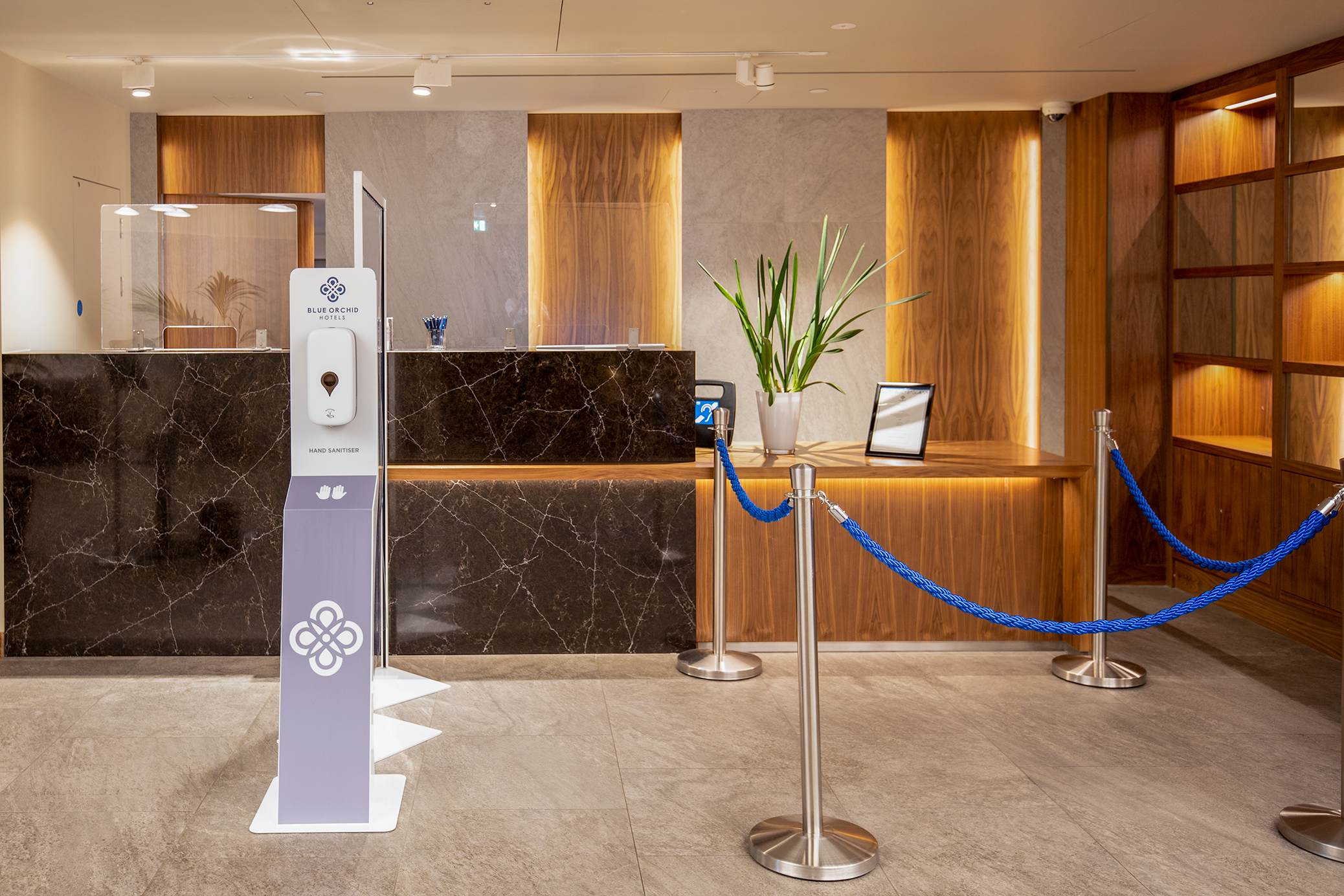 Tower Suites Hotel Reception Desk