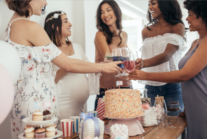 Beautiful spas for baby showers
