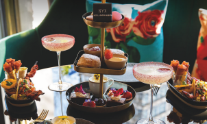 A spa afternoon tea with a tequila twist