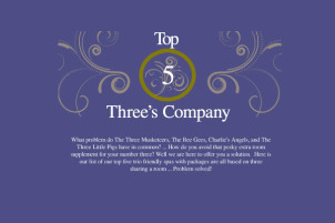 Top Five … Three’s Company Spa Breaks