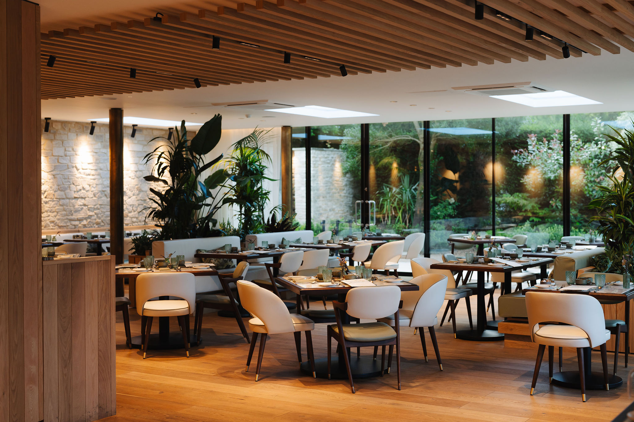 Walled Garden Restaurant   Lucknam Park