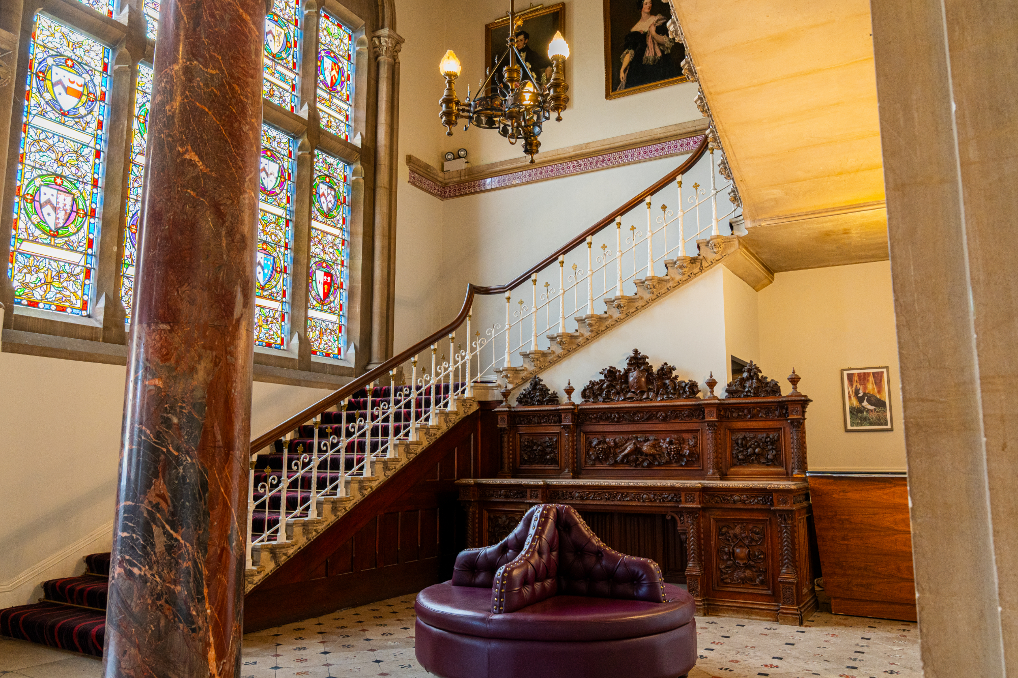 Walton Hall   Staircase