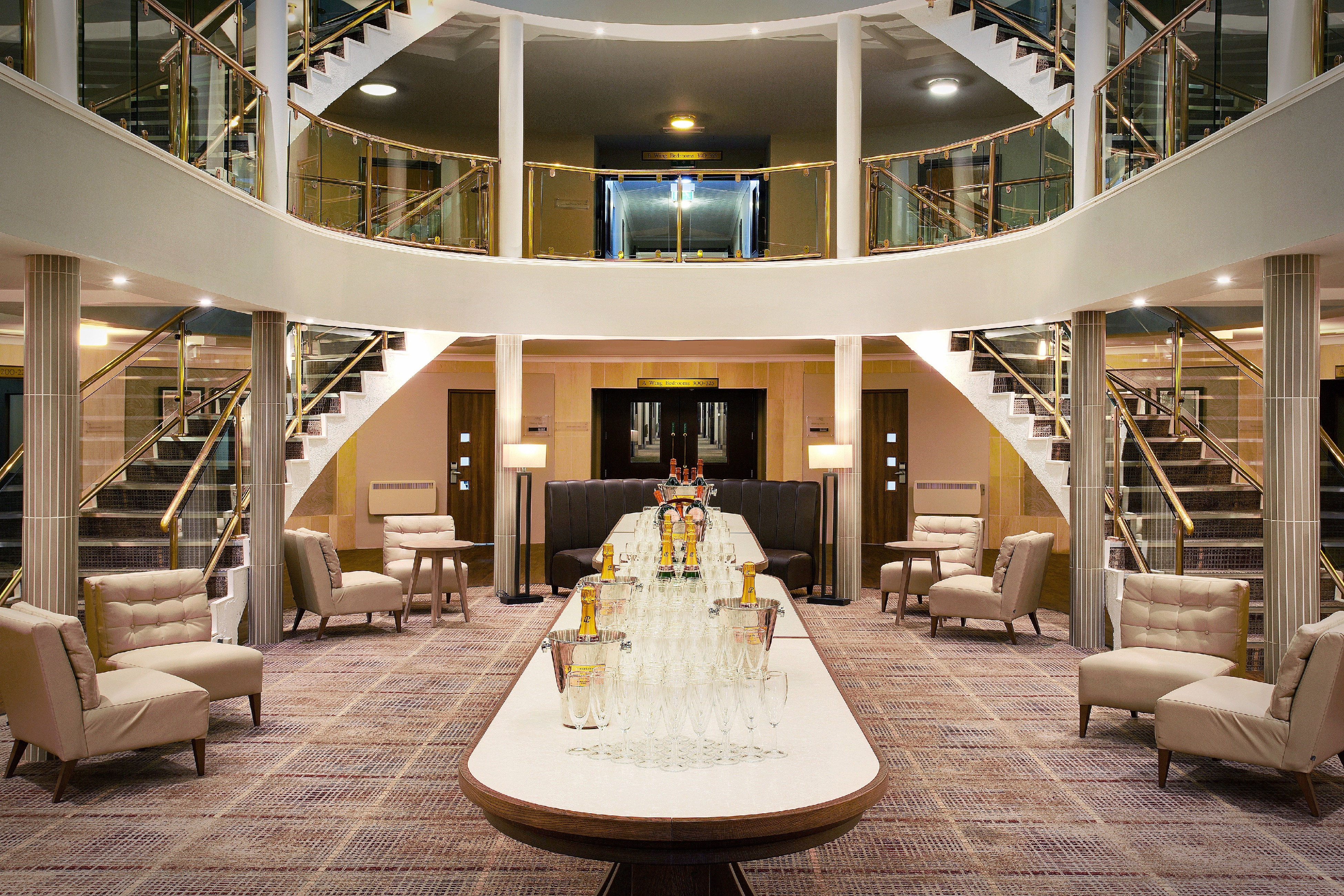 Jurys Inn Hinckley Island Rotunda Drinks Reception