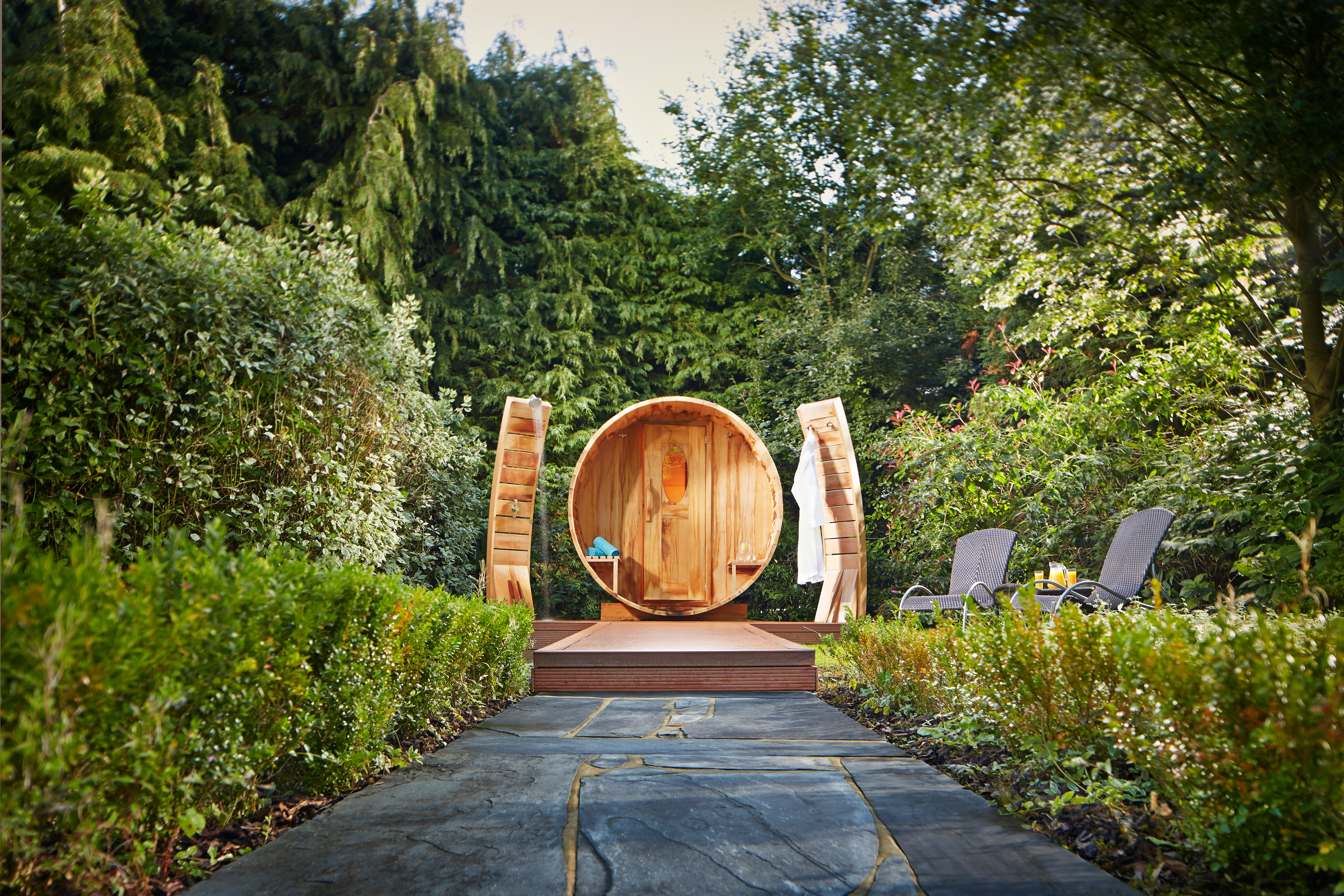 Spa Garden Barrel Sauna