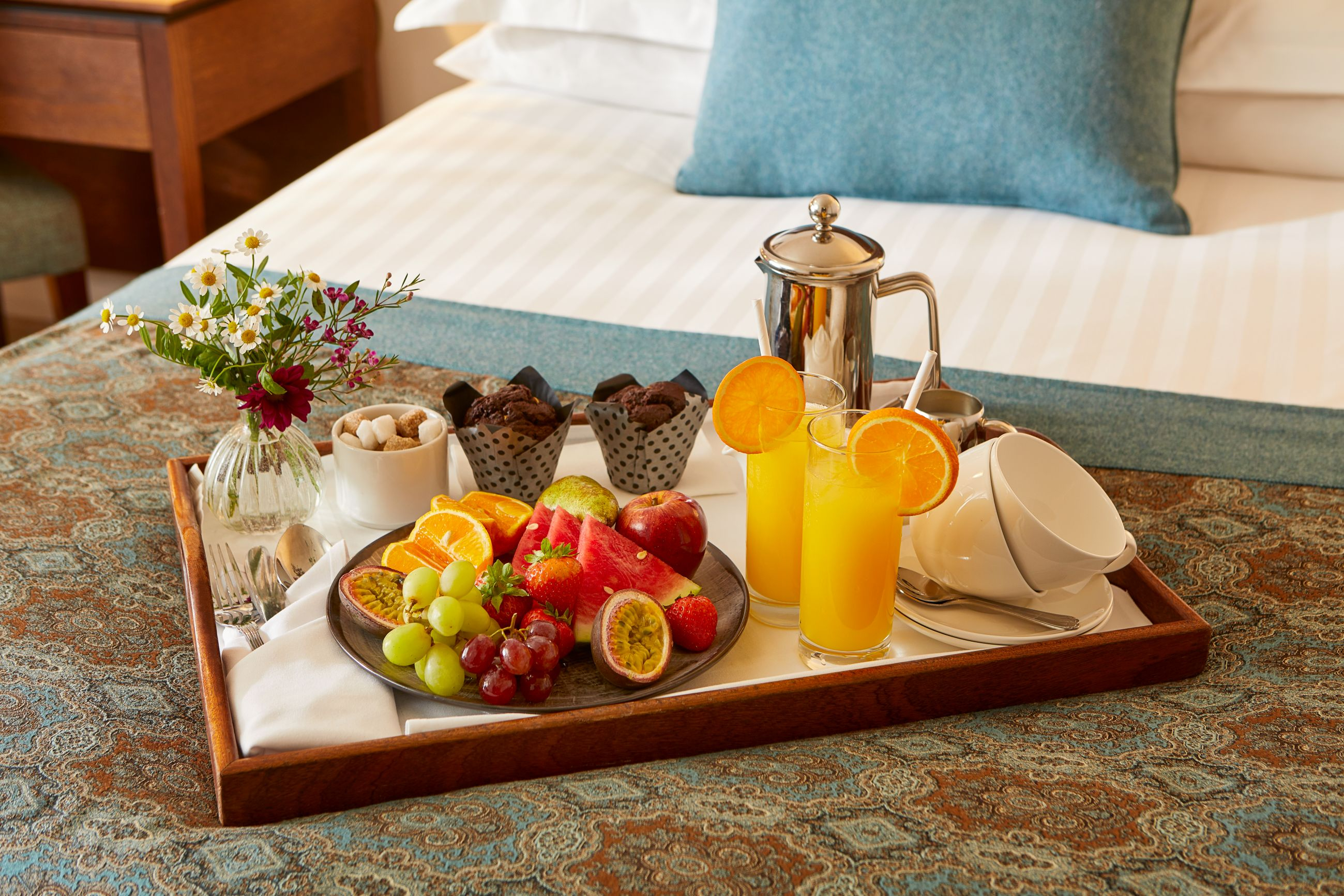 Botley Park Room Service   Breakfast Tray