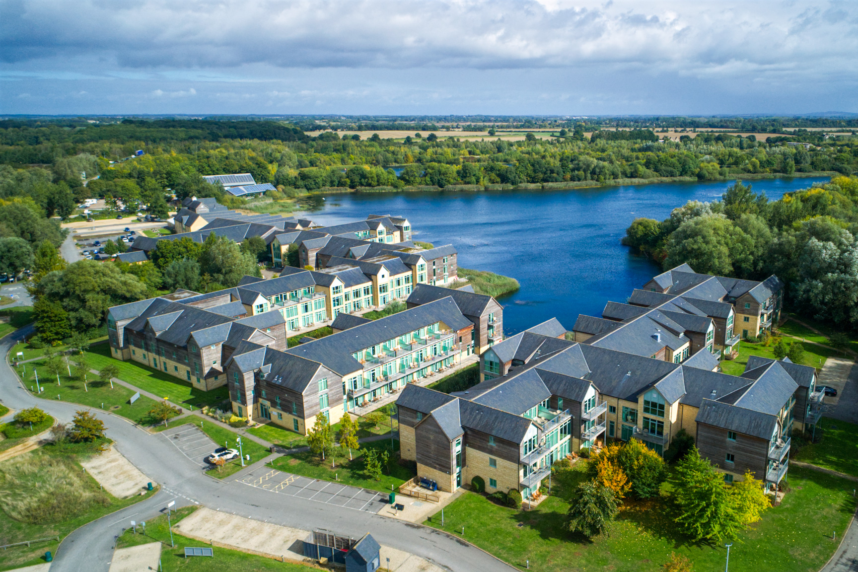 Cotswold Water Park   Drone Shot