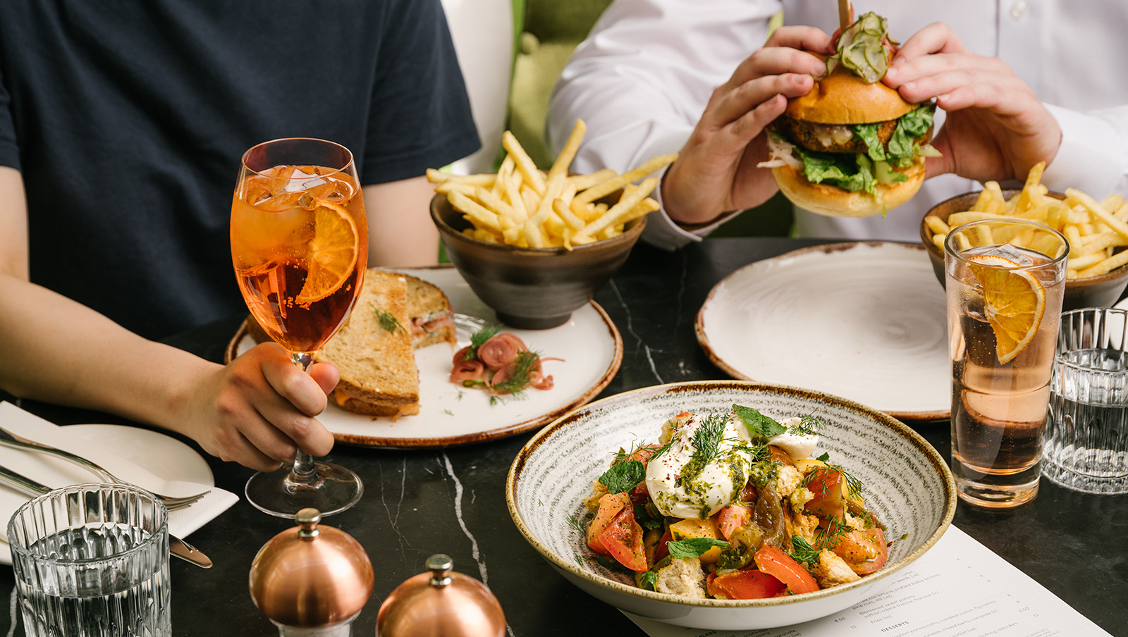 Spa At Charlotte Square Food