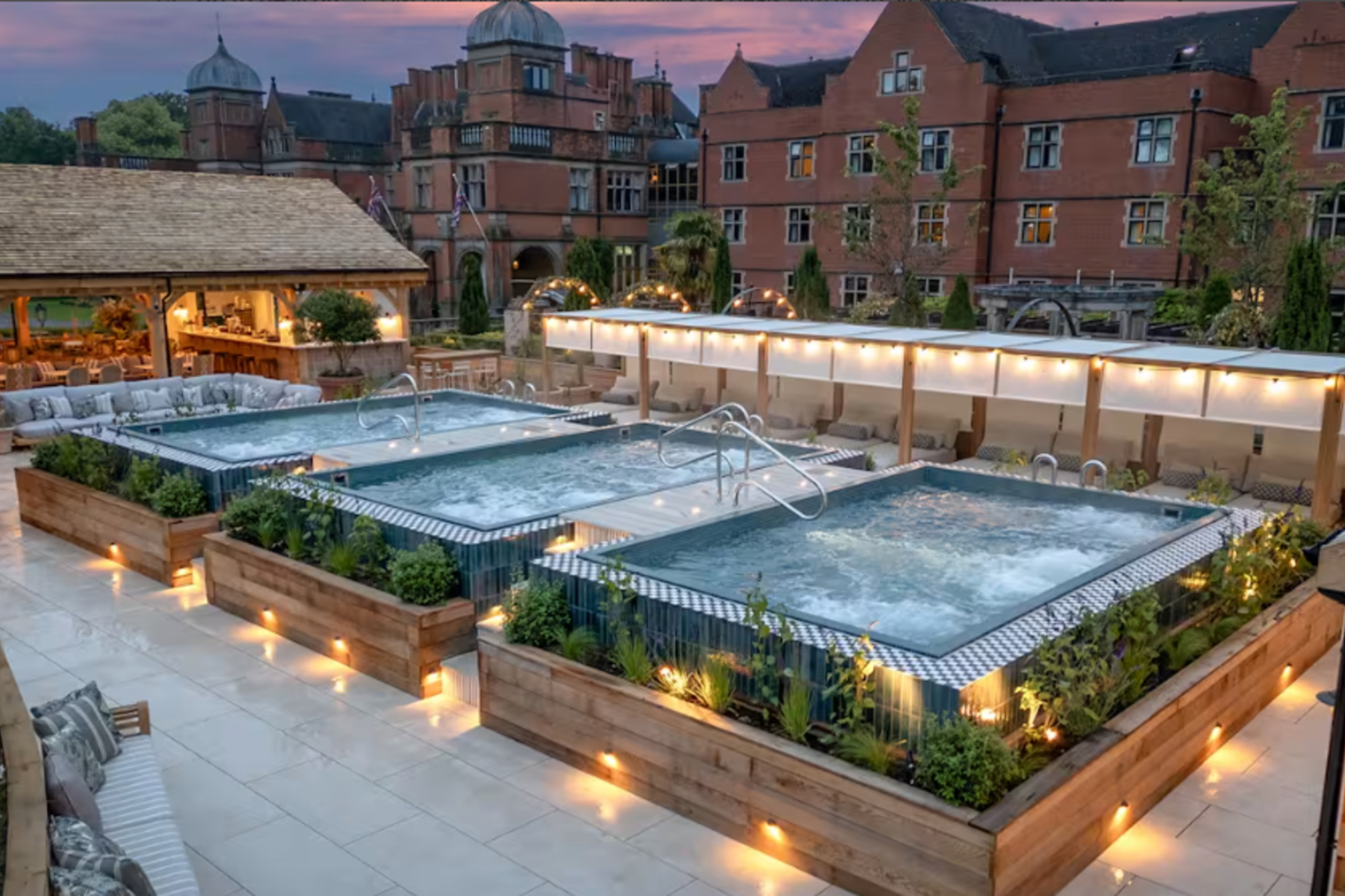 Hoar Cross Hall Outdoor Pool