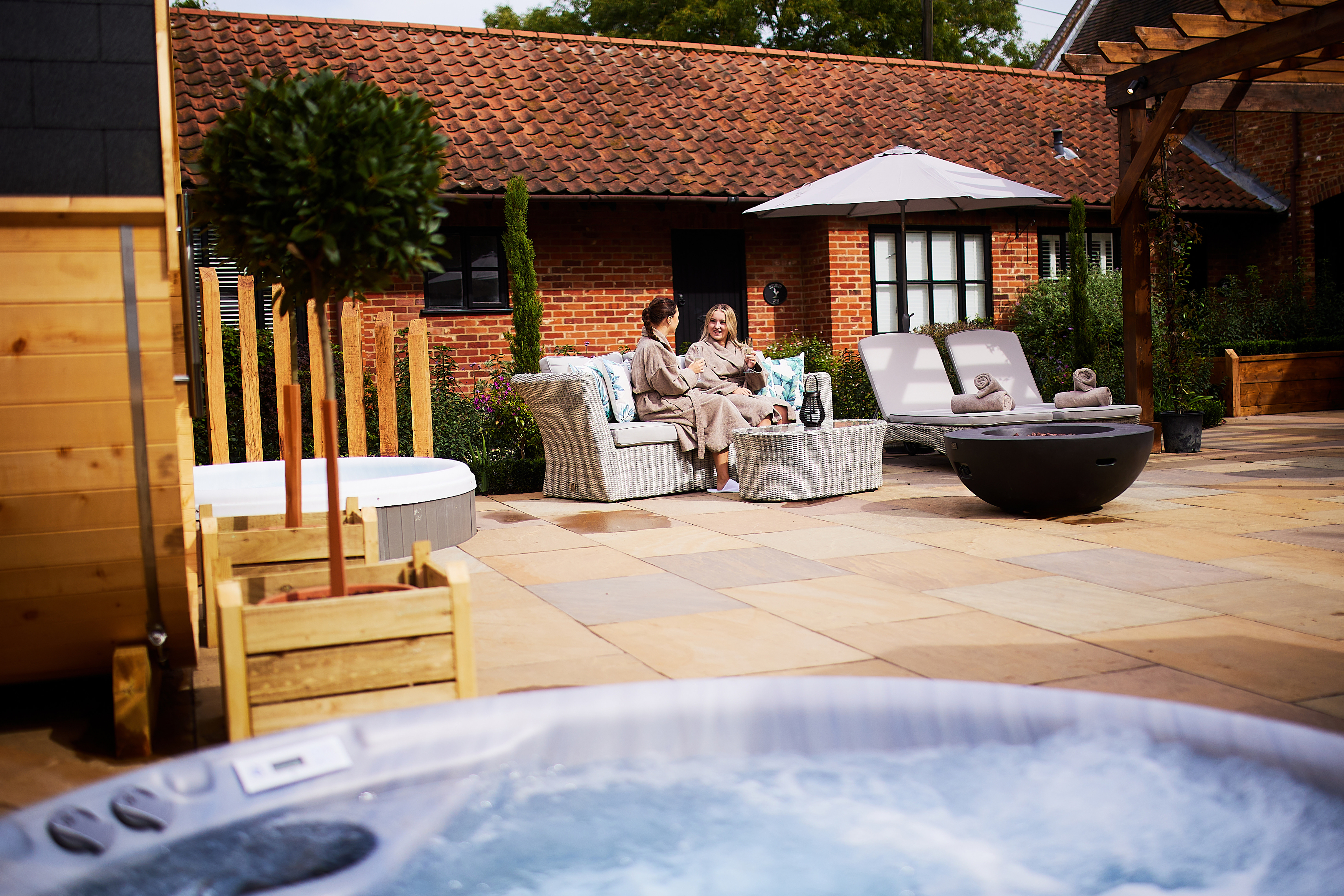 Seckford Hall   Spa Garden 3