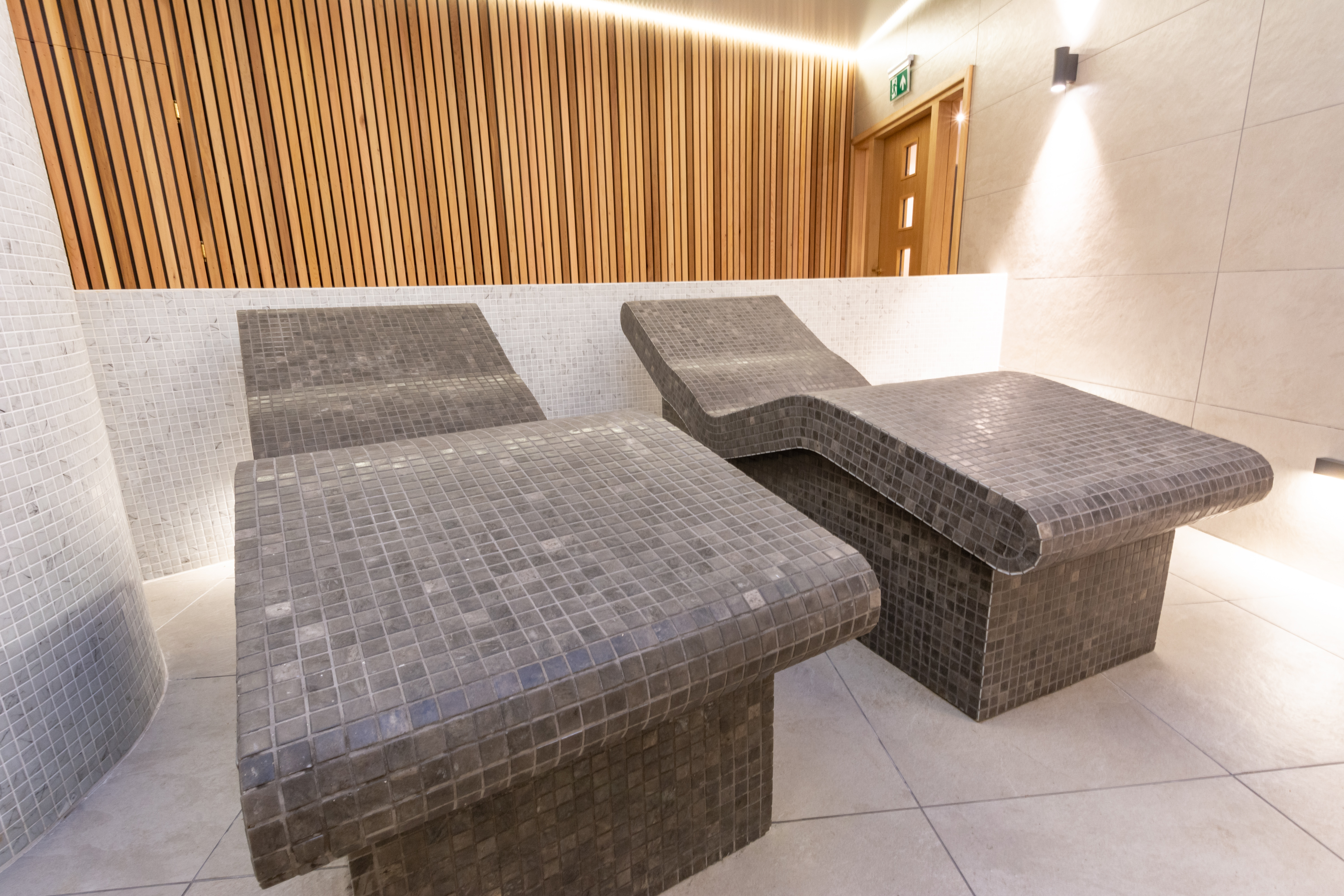 Aztec Spa Fire Ice Heated Loungers