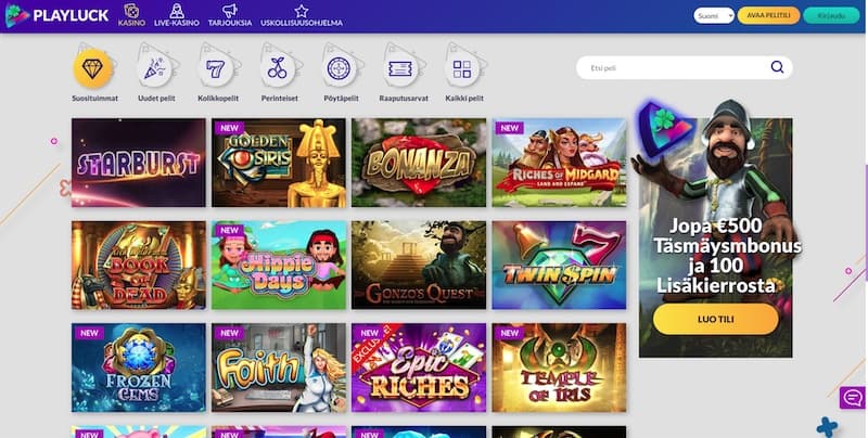 playluck-slotit