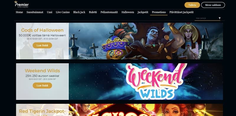 premier-live-casino-kampanjat