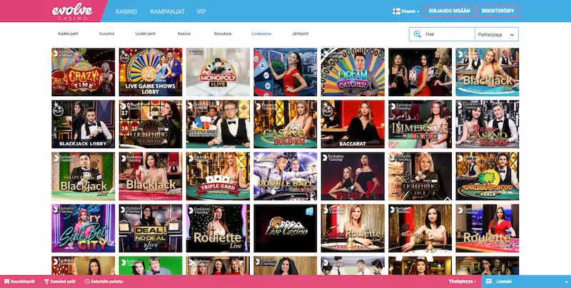evolve-casino-livekasino