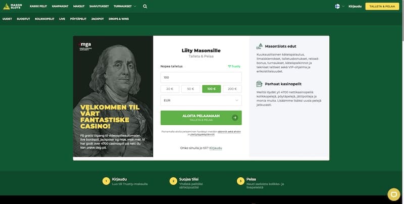 masonslots-etusivu