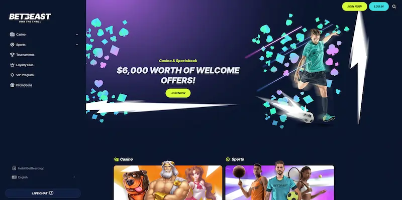 betbeast-etusivu
