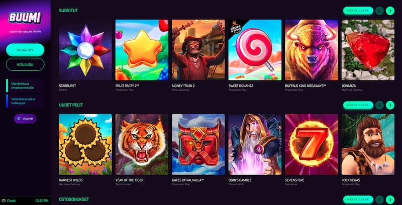 buumicasino-pelit