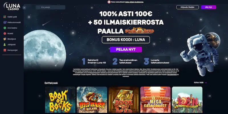 luna-casino-etusivu