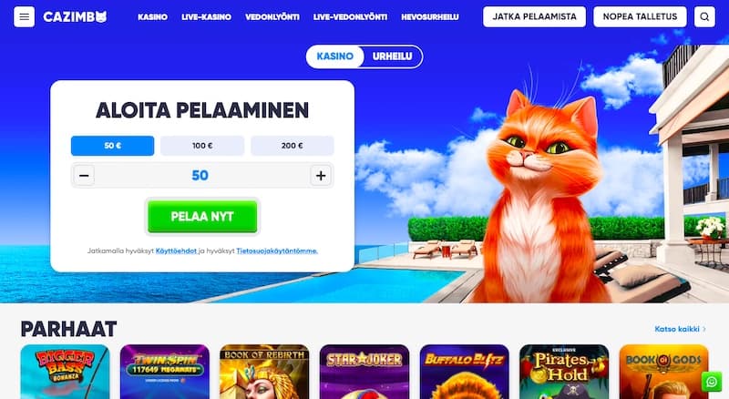 cazimbo-etusivu