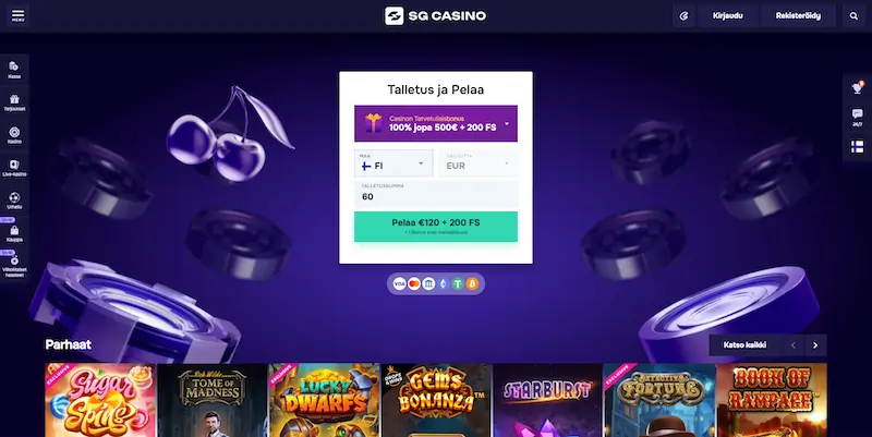 sg-casino-etusivu