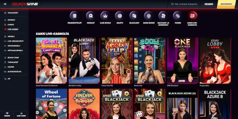 quickwin-casino-livepelit