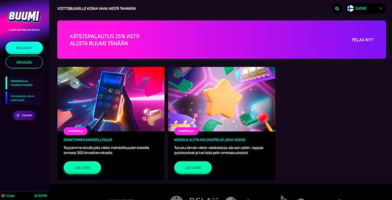 buumicasino-kampanjat
