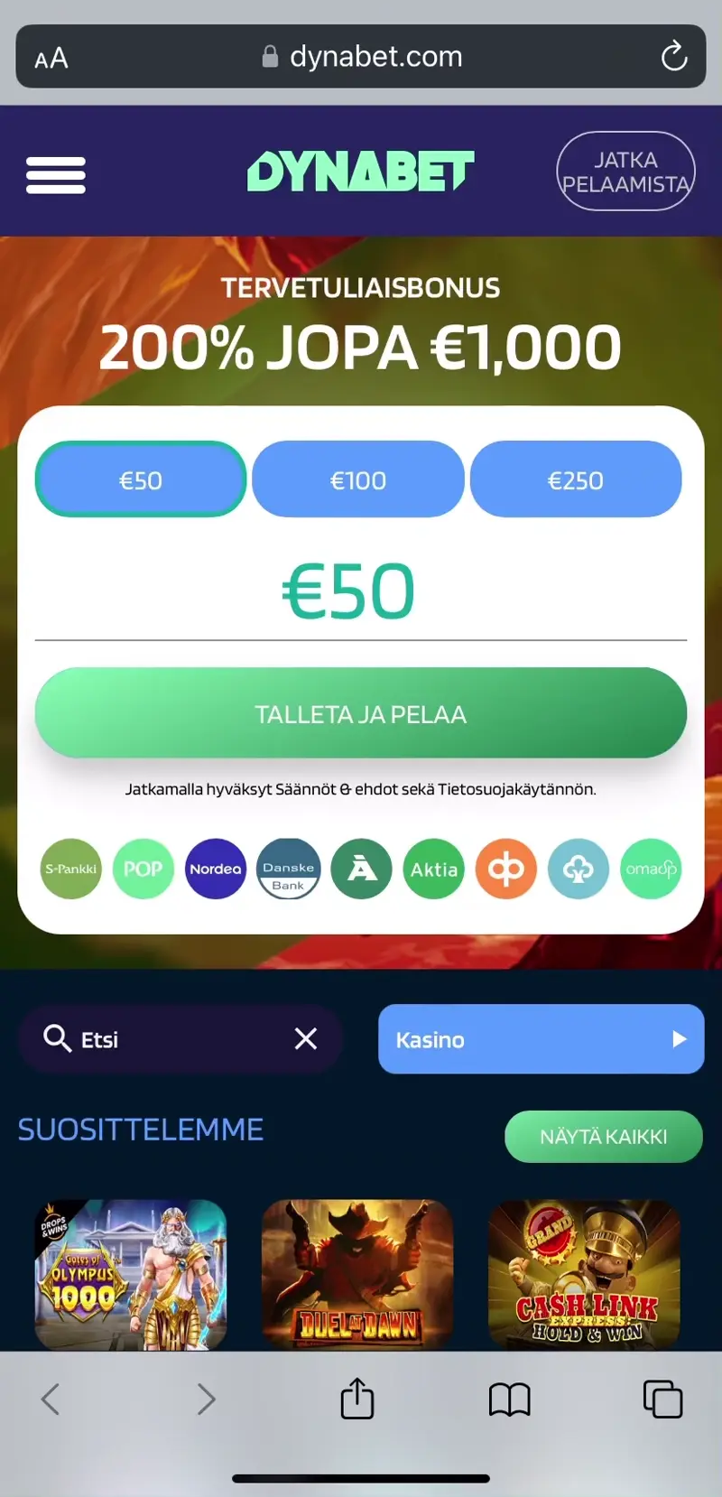 dynabet-casino-esittely