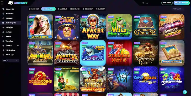 unislots-casino-pelit
