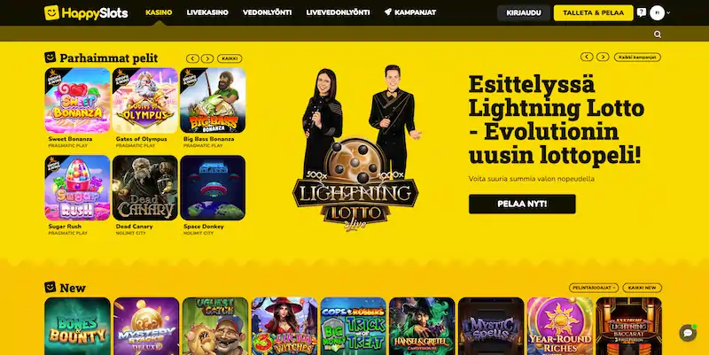 happyslots-etusivu