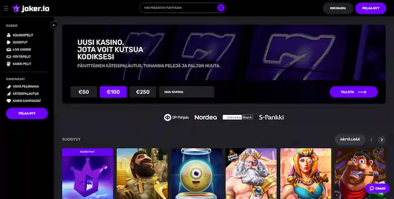 jokerio-etusivu