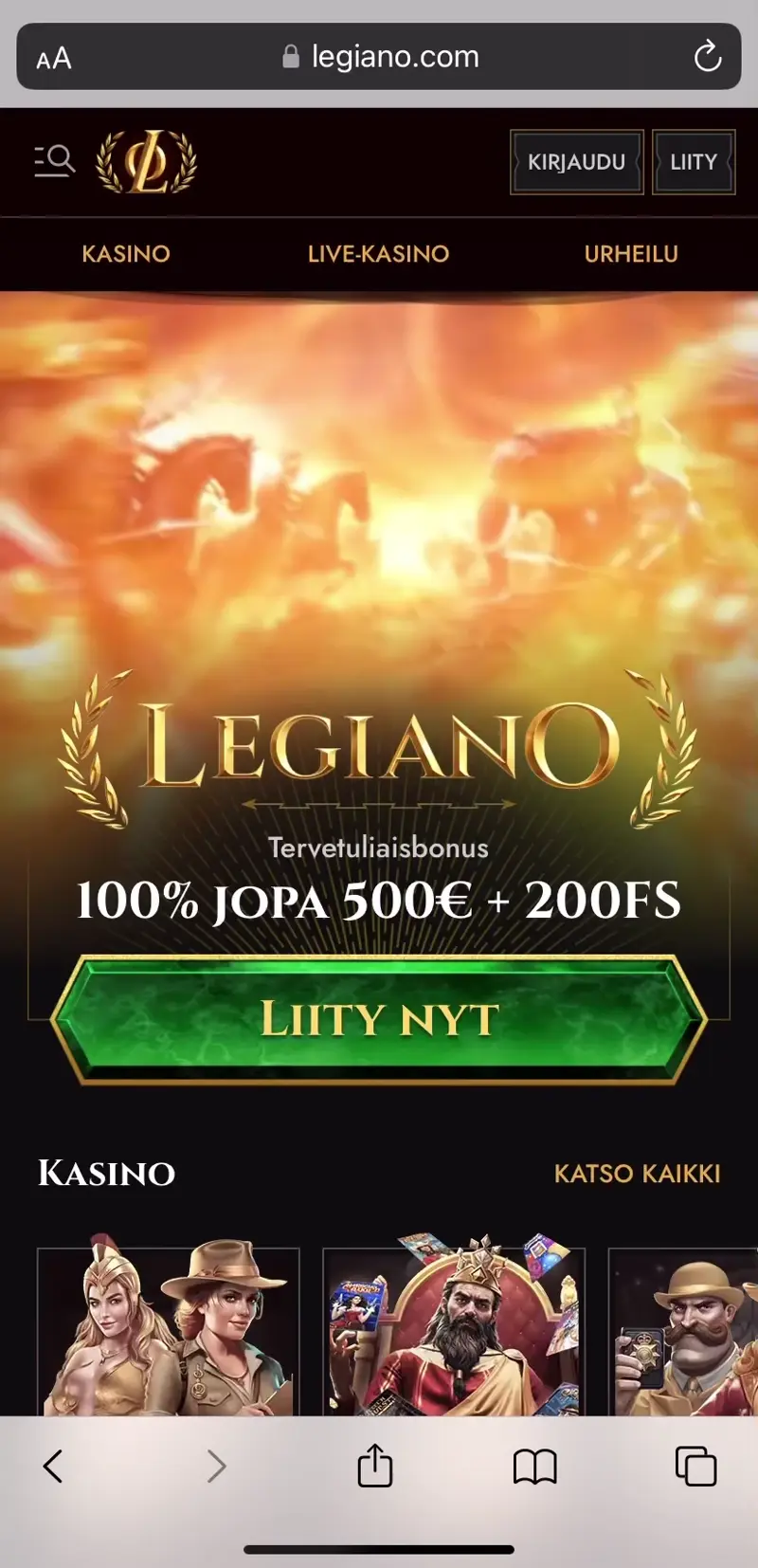 legiano-casino-esittely