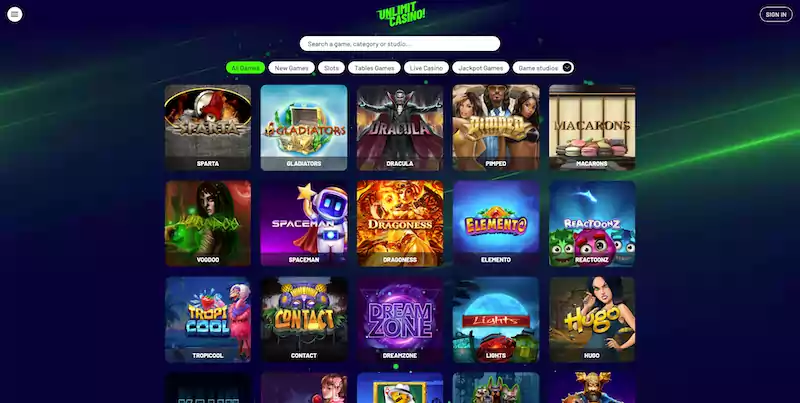 unlimit-casino-pelit