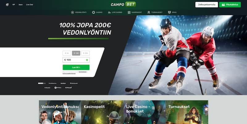 campobet-etusivu