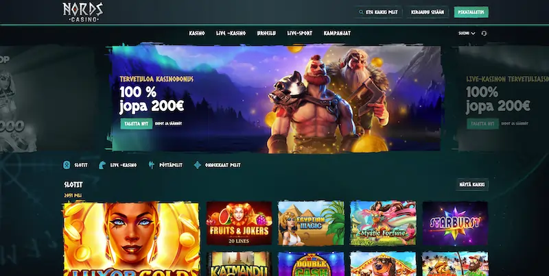 nords-casino-etusivu