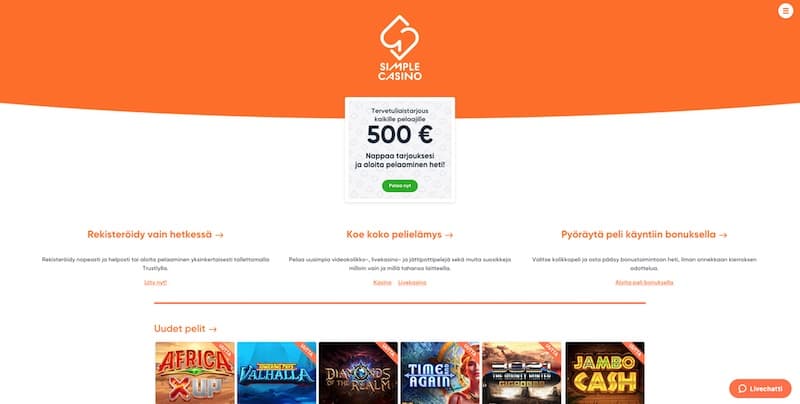simplecasino-etusivu
