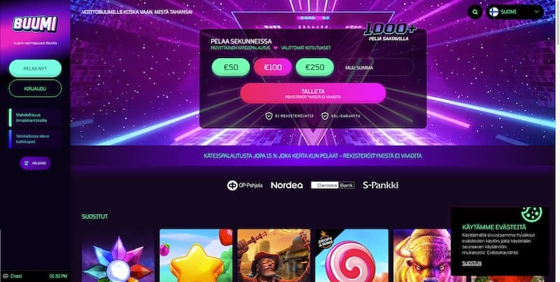 buumicasino-etusivu