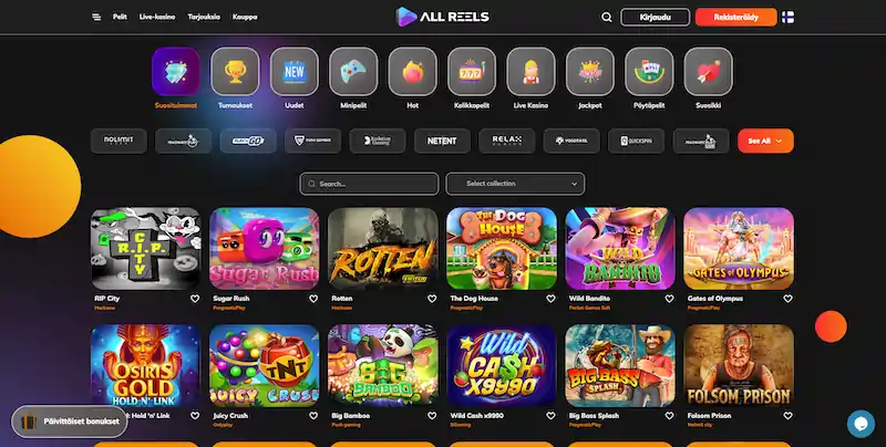 allreels-pelit