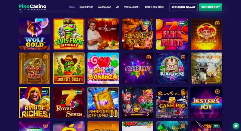 pinocasino-slotit